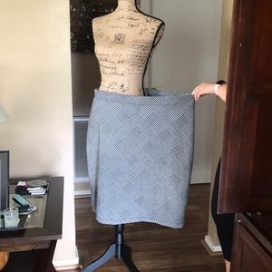 Black and white skirt